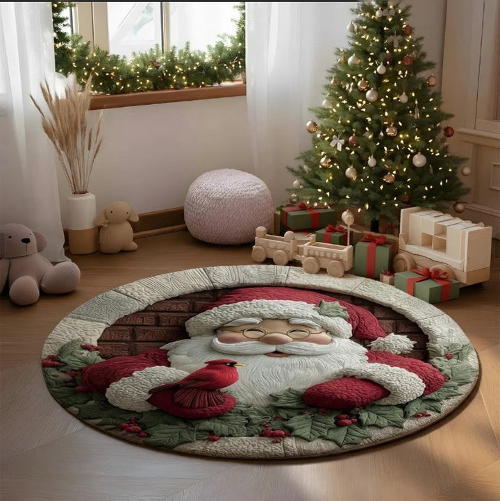 Christmas Patchwork Area Rug
