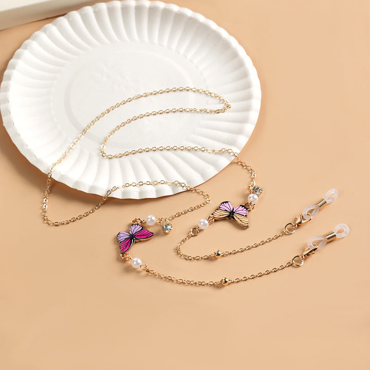 Butterfly-Themed Eyewear Necklace Stornfield