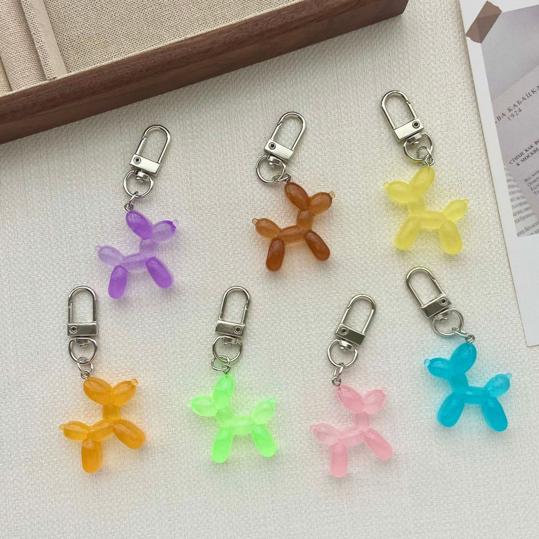 Playful Balloon Animal Keychain Stornfield