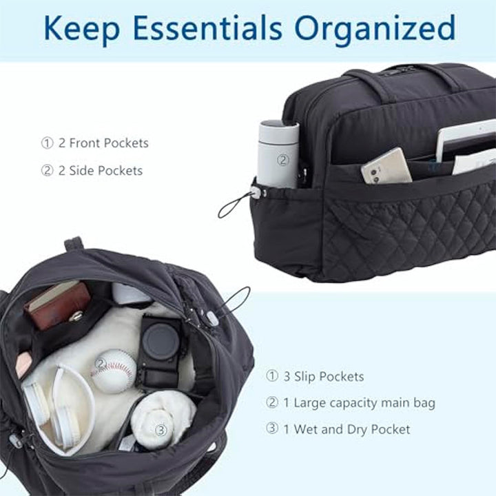Stylish travel bag with practical compartments Stornfield