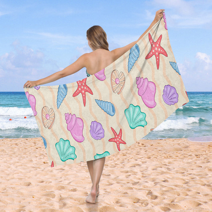 Beach towel with creative turtle design Stornfield