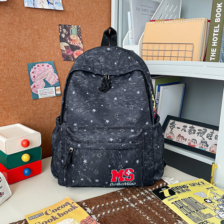 Star-Patterned Casual Backpack Stornfield 1791205609