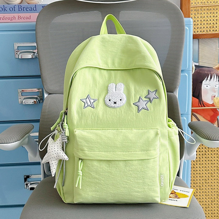 Cute Bunny-Embellished Backpack Stornfield