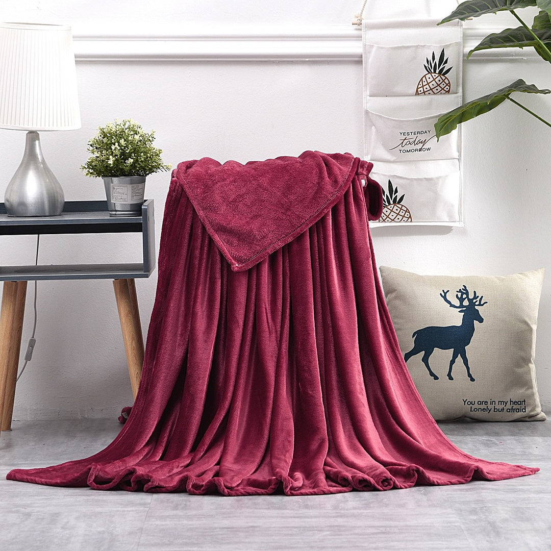 Plush Oversized Hooded Fleece Blanket