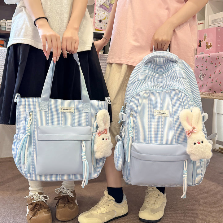Multi-Functional Striped Backpack Stornfield