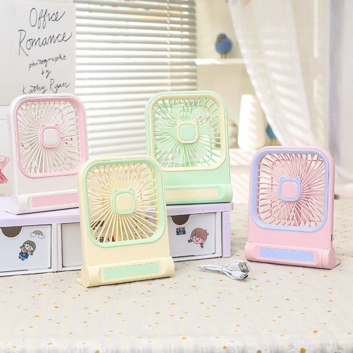 Women's portable mini fan with charming cat design Stornfield
