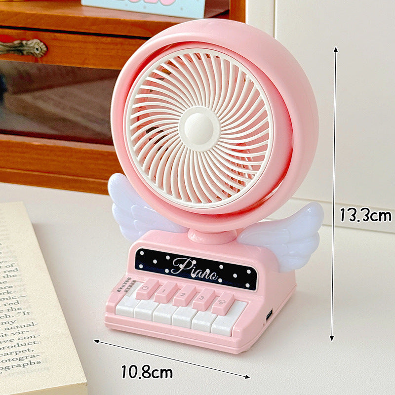 Women's Cooling Mini Table Fan in Toy Design Stornfield