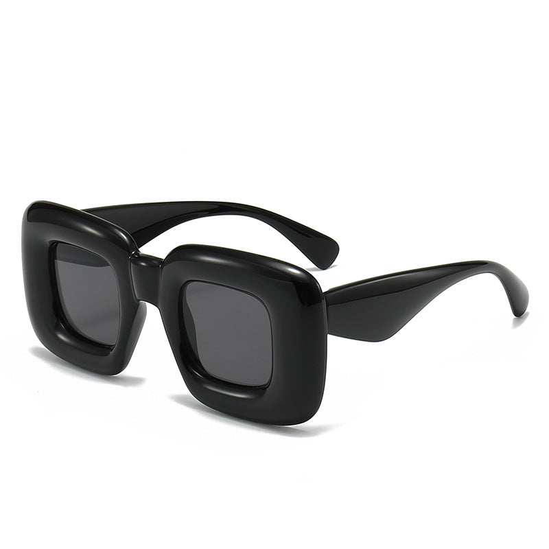 Retro Square Frame Sunglasses
