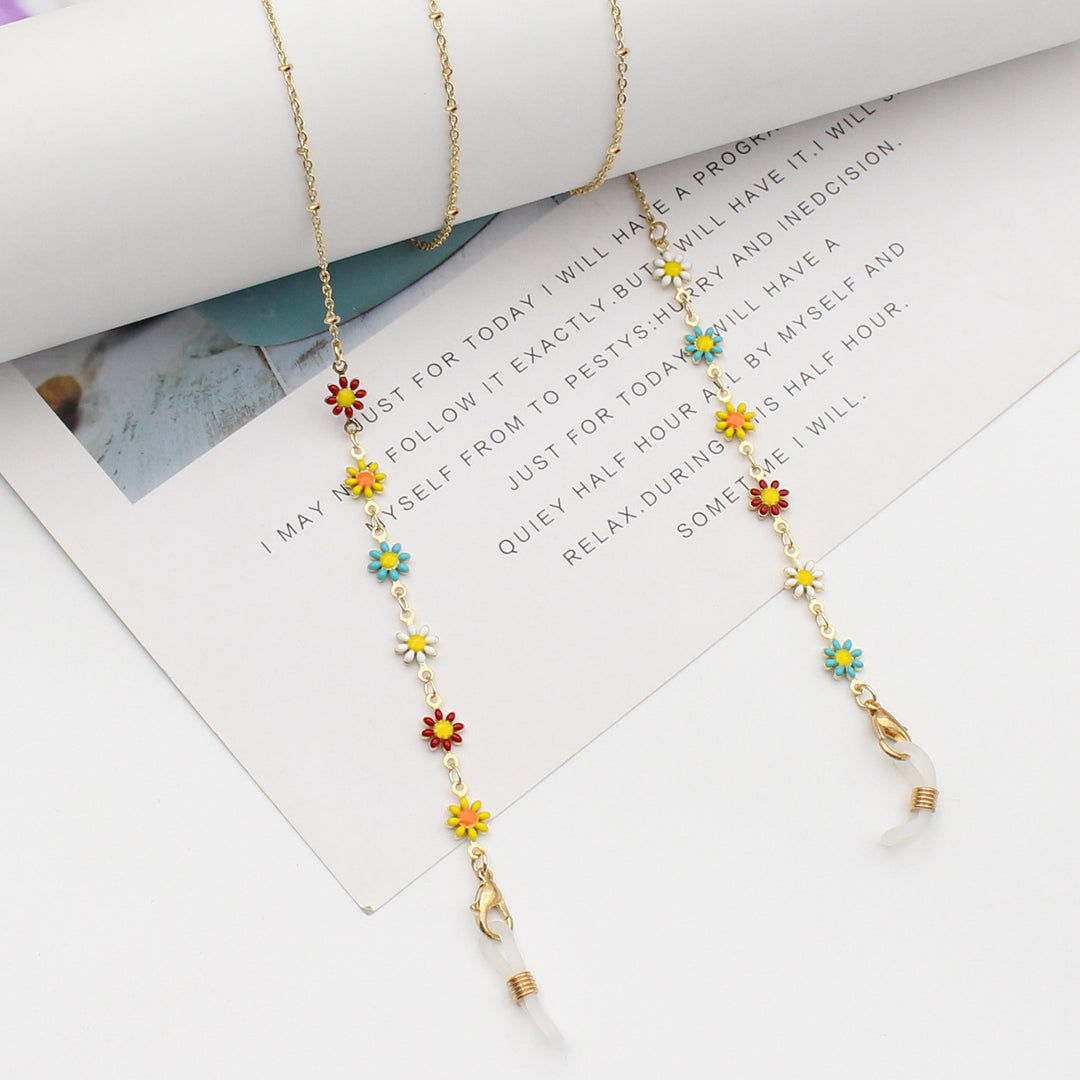 Floral Themed Eyewear Chain Stornfield