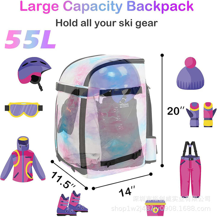 Stylish Watercolor Pattern Backpack Stornfield