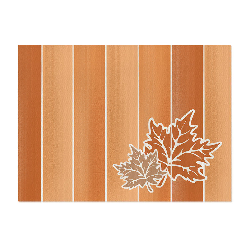 Autumn Harvest Printed Polyester Indoor Outdoor Welcome Doormat