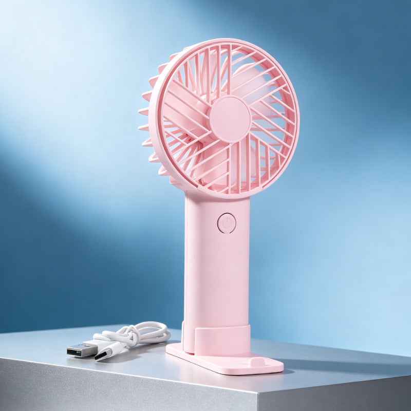 Ladies Portable Handheld Fan with Cute Bear Design Stornfield