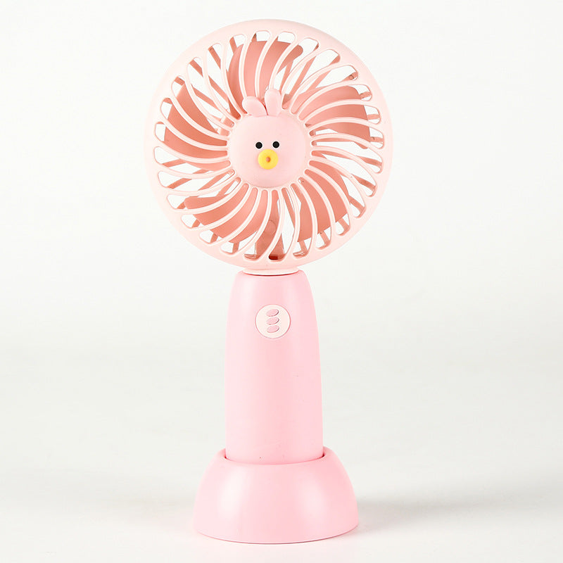 Unisex Portable Handheld Cooling Fan with Cute Animal Design Stornfield