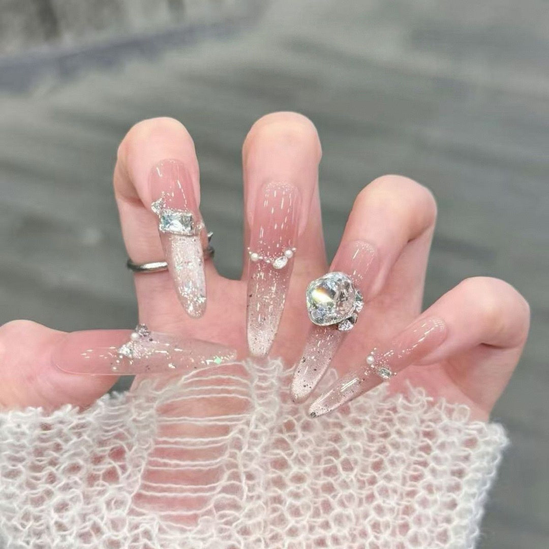 Artistic Press-On Nail Set Stornfield