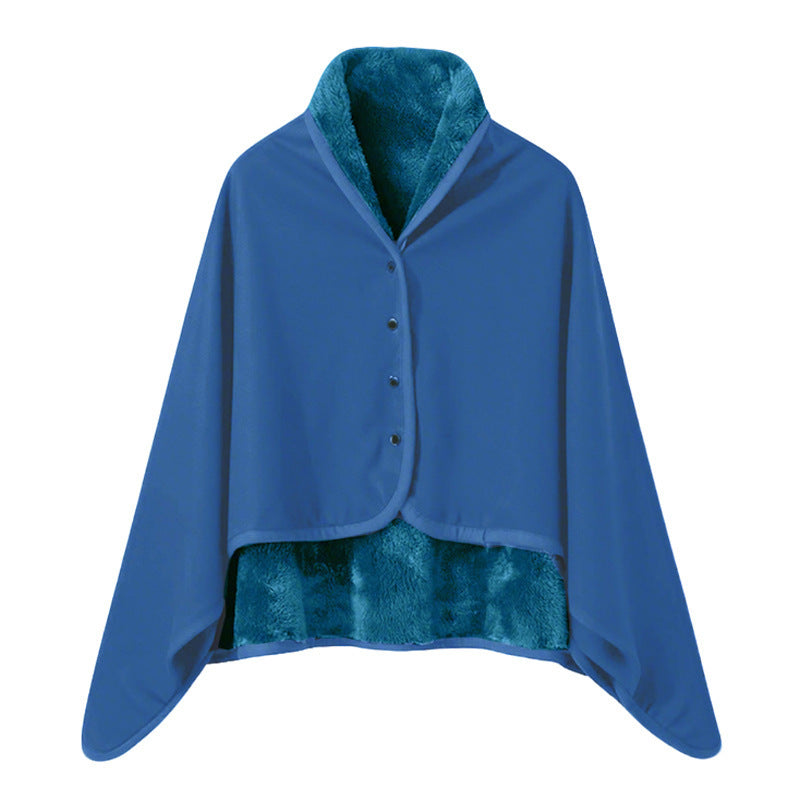 Ladies Elegant Snuggle Blanket with Collar Stornfield