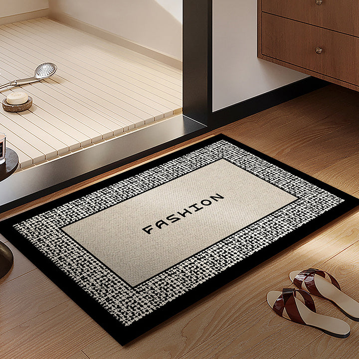 Textured Woven Door Mat
