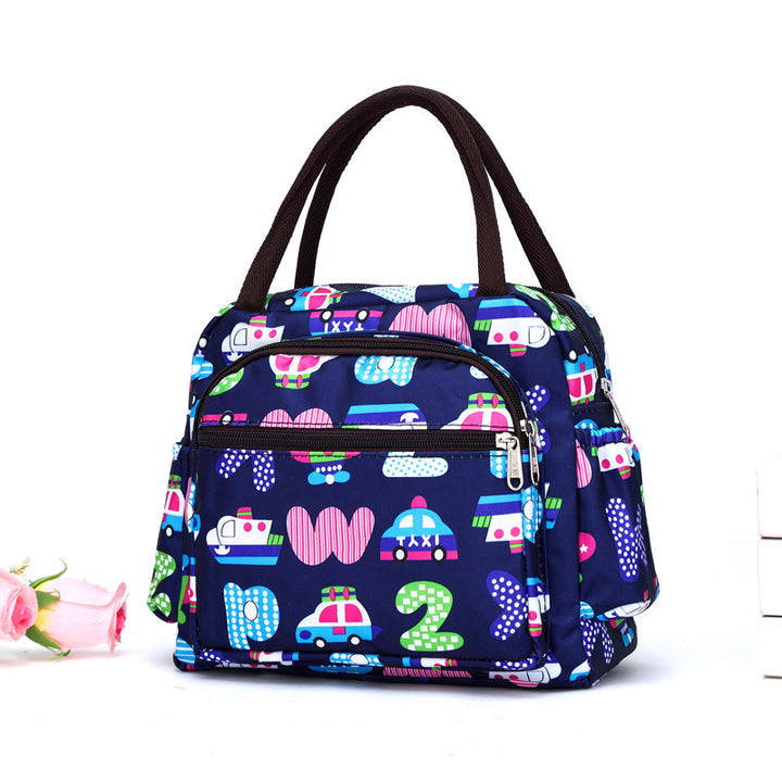 Cat Pattern Insulated Lunch Tote Stornfield
