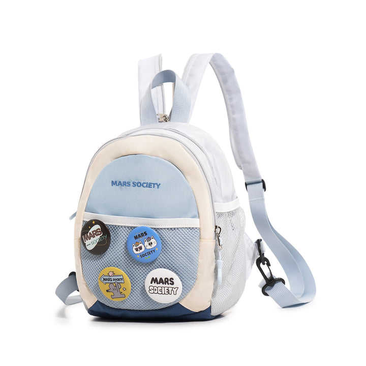 Trendy Lightweight Backpack with Fun Patches Stornfield
