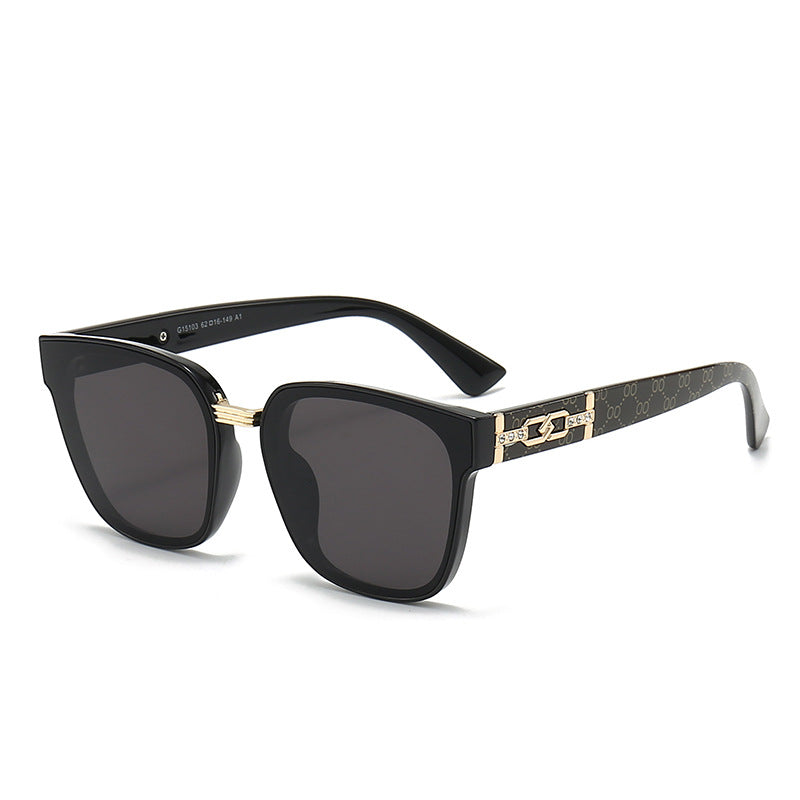 Women's Designer Sunglasses with Luxurious Frame and Trendy Jewelry Detail Stornfield