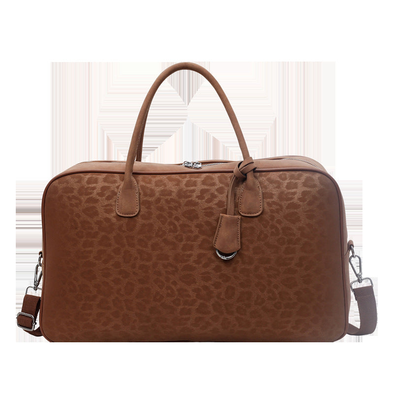 Stylish Weekend Leather Duffel Bag
