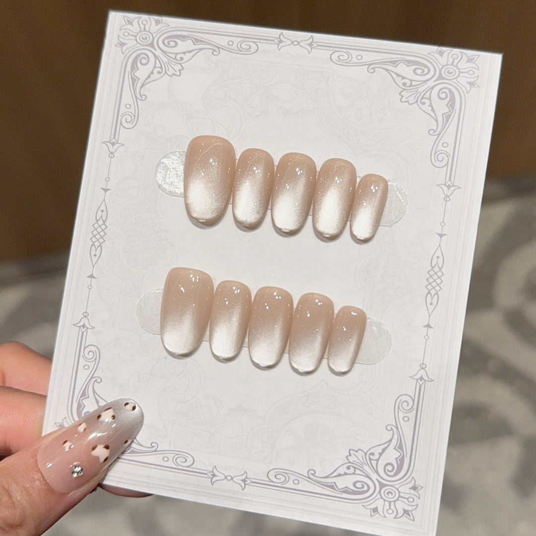 Elegant Nail Tips with Gentle Ombre Effect Stornfield