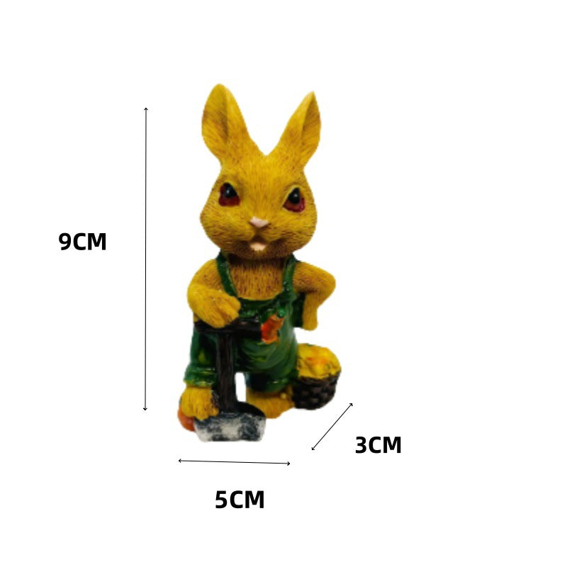 Decorative Bunny Figurine Set Stornfield