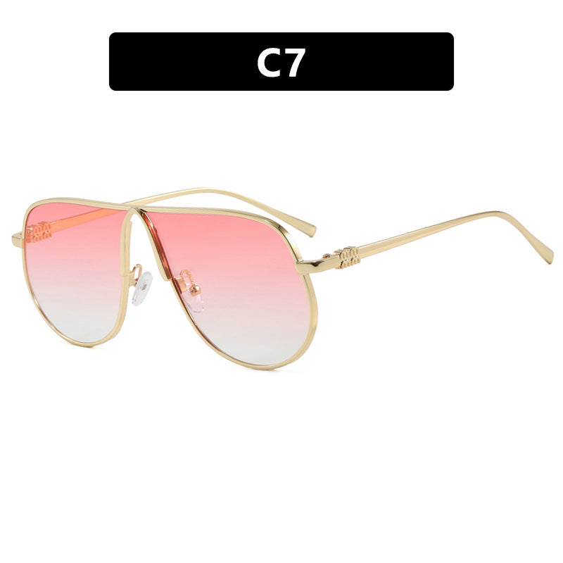 Women's pilot sunglasses with high-quality metal frame and polarized lenses Stornfield