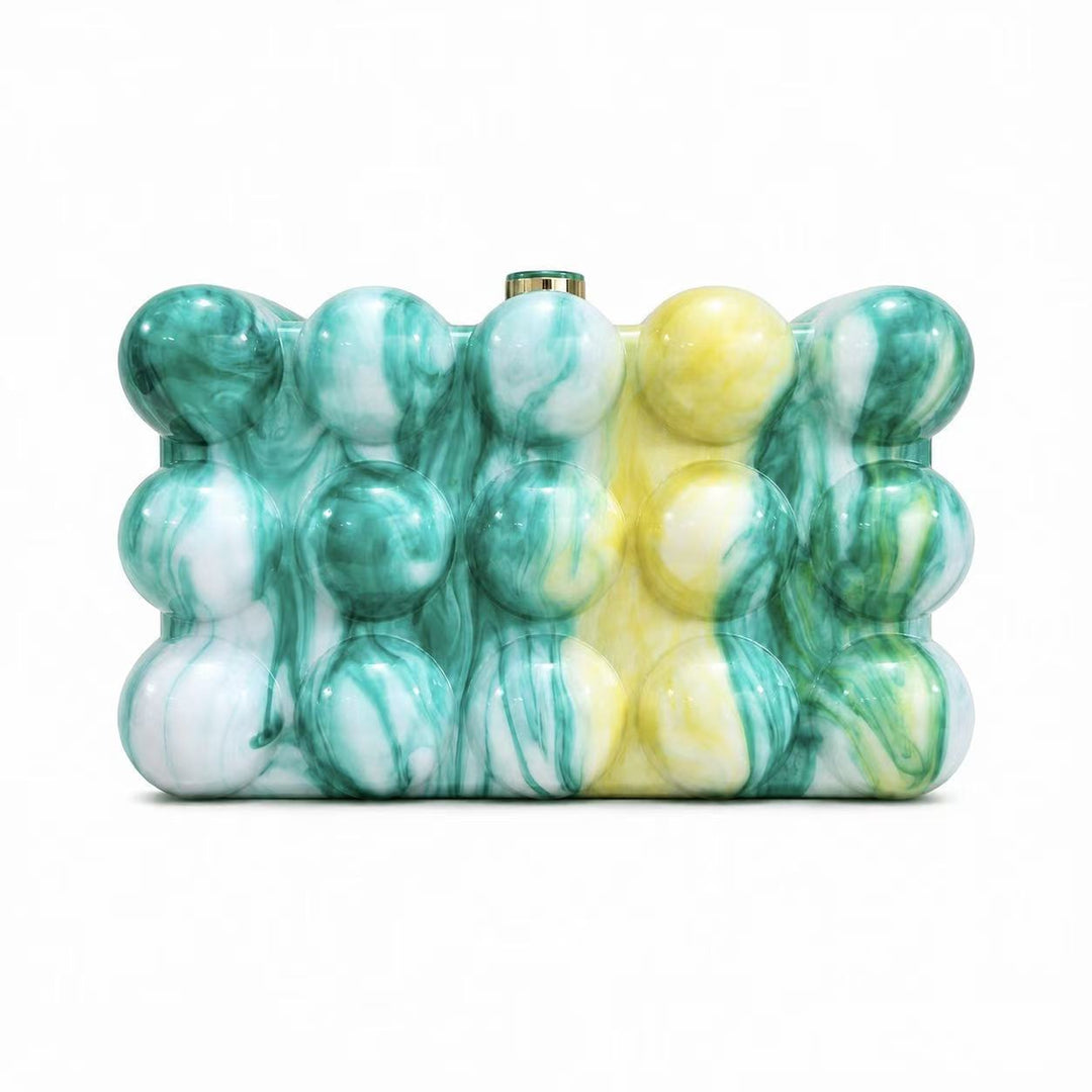 Contemporary Sculptural Acrylic Clutch