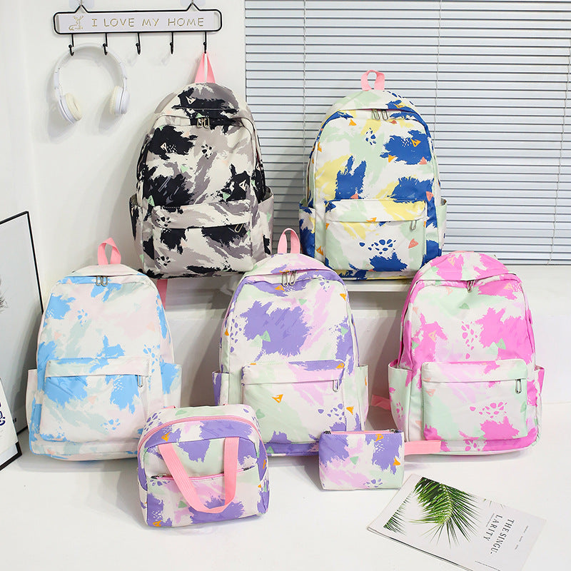 Backpack set with insulated lunchbox and practical case Stornfield