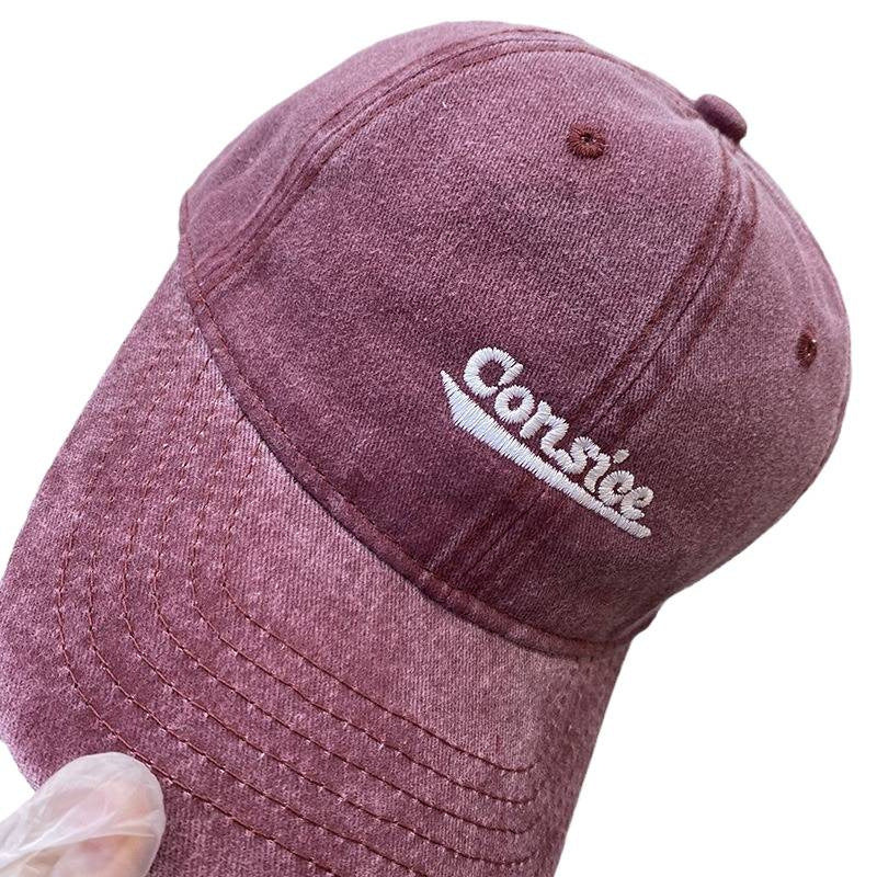 Men's Distressed Adjustable Denim Baseball Cap Stornfield