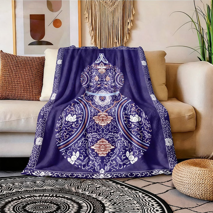 Artistic Plush Blanket