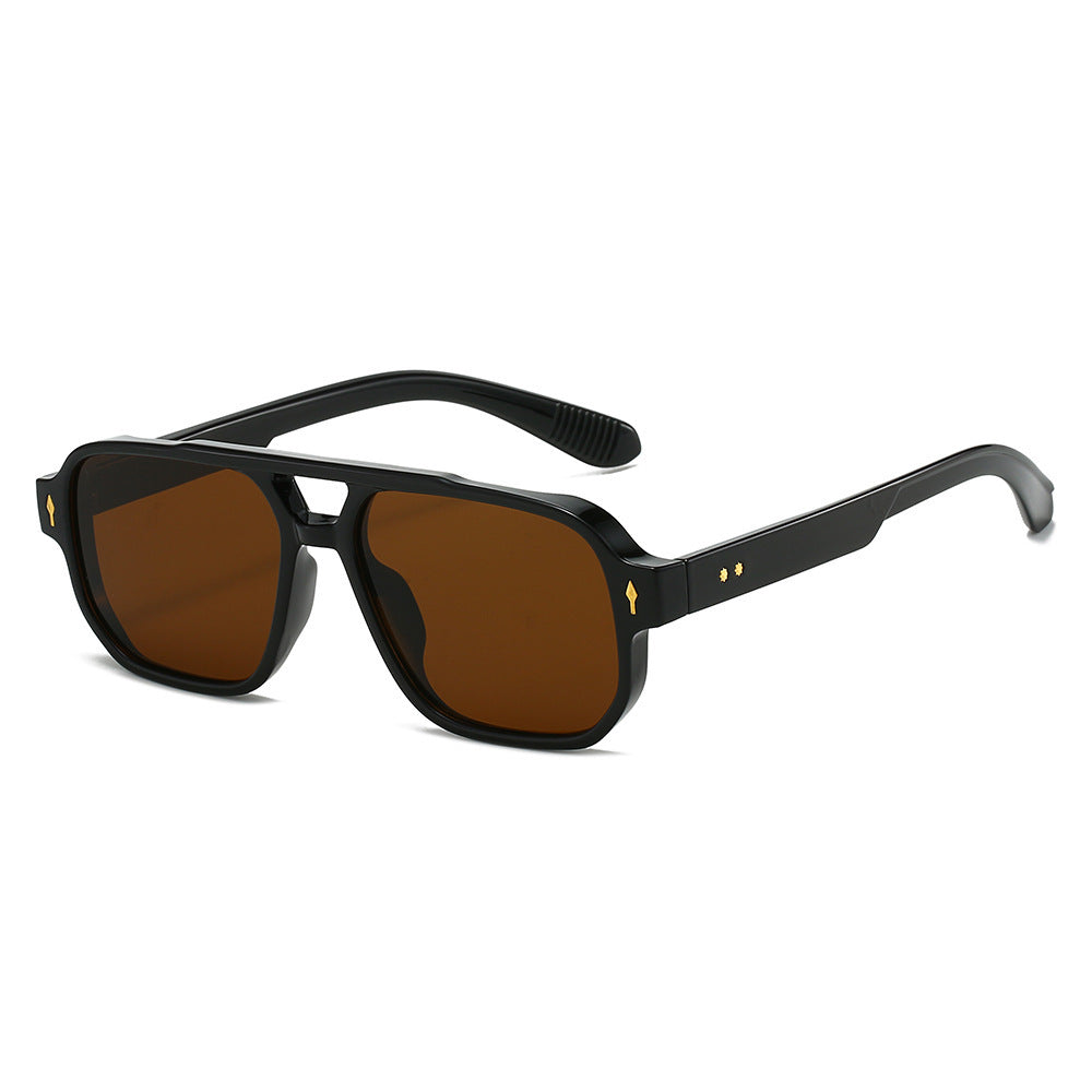 Oversized Geometric Sunglasses with Enhanced UV Protection Stornfield