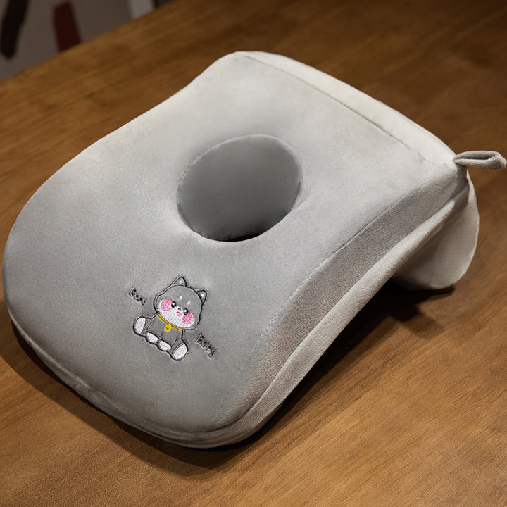 Plush Neck Support Pillow with Ergonomic Cutout Stornfield
