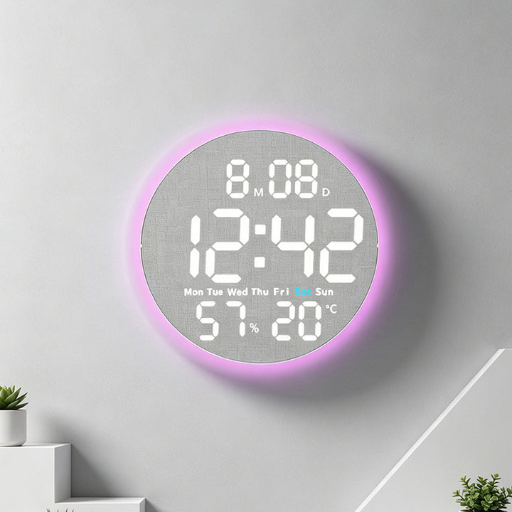 Innovative wooden digital alarm clock Stornfield