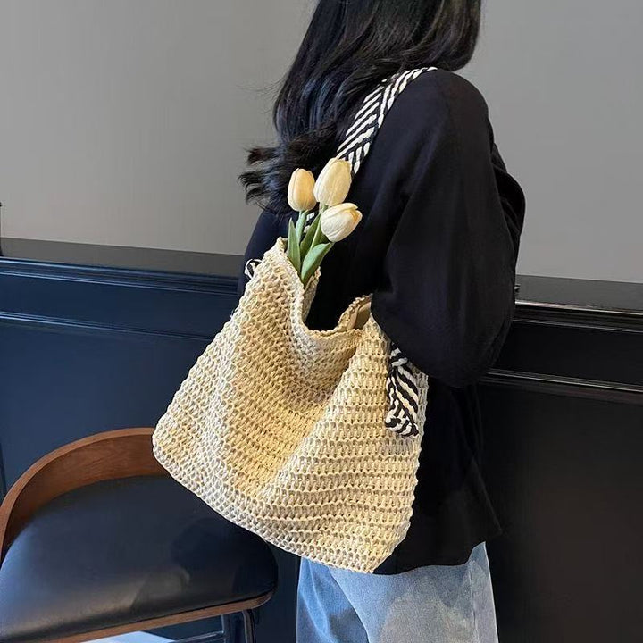 Large shopping bag with woven design Stornfield