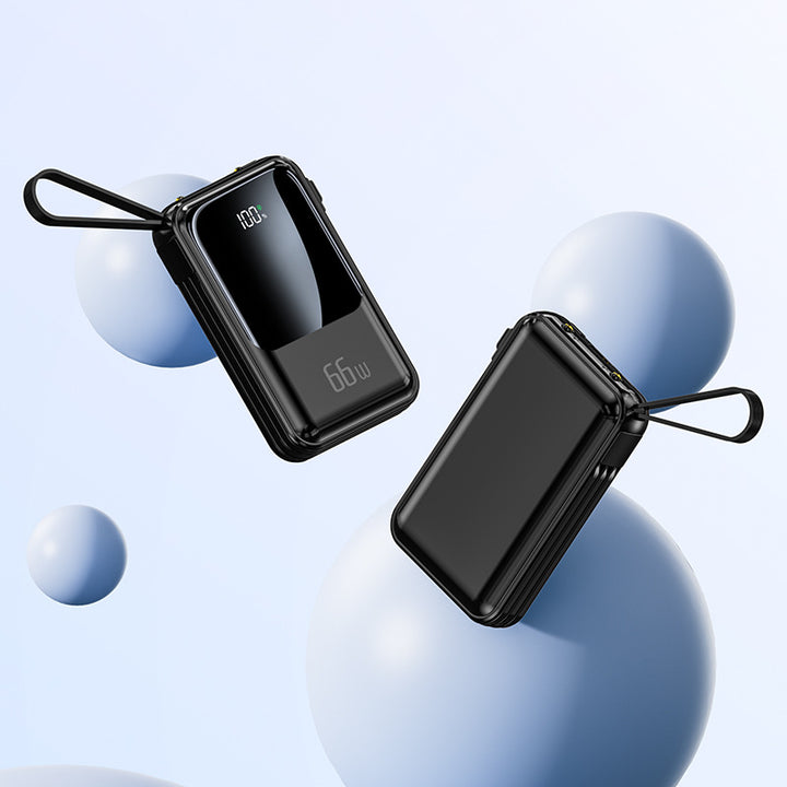 Portable power bank with 66W fast charging function and digital display Stornfield