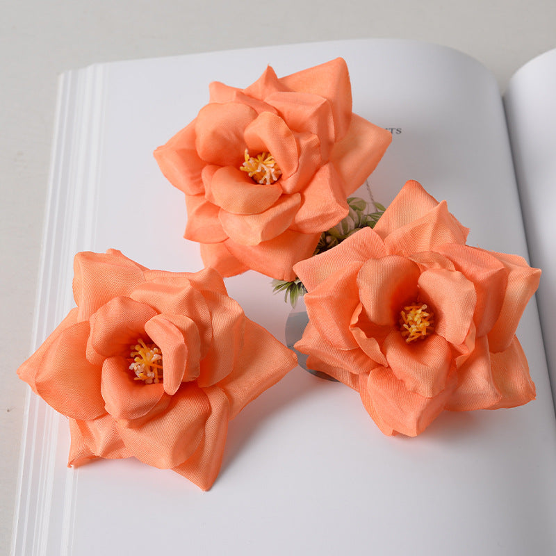 Elegant Fabric Flower Hair Clusters