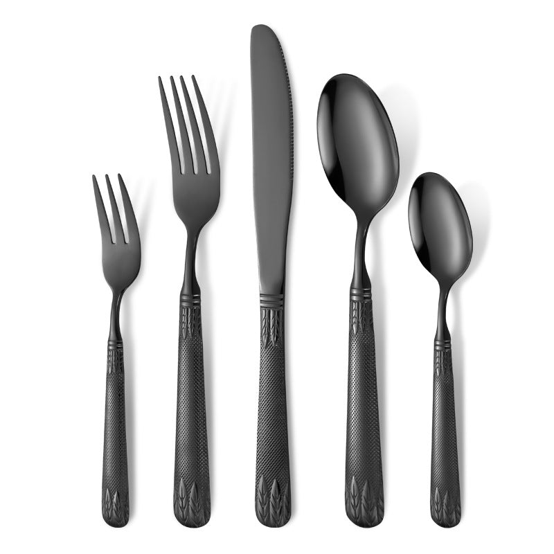 Elegant teaspoon with artistic handle design Stornfield