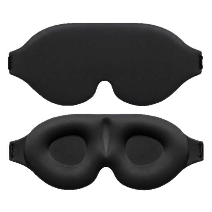 Sculpted Ergonomic Eye-Cup Memory-Foam Sleep Mask Stornfield