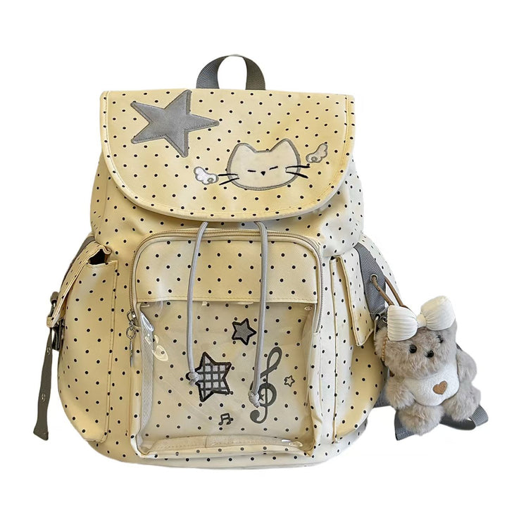 Backpack with Animal Motif and Practical Multifunctional Compartments Stornfield