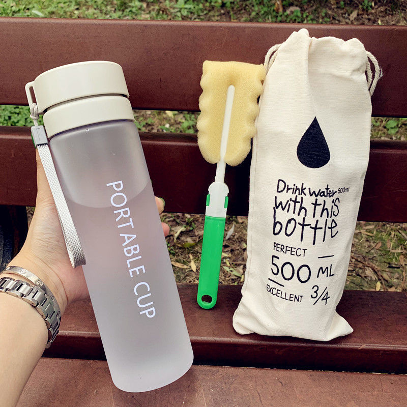 Women's portable water bottle with practical cleaning system Stornfield
