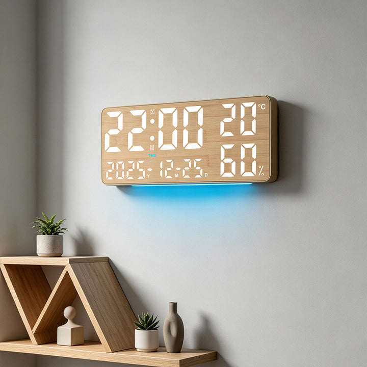 Digital Thermo-Hygrometer Alarm Clock Stornfield