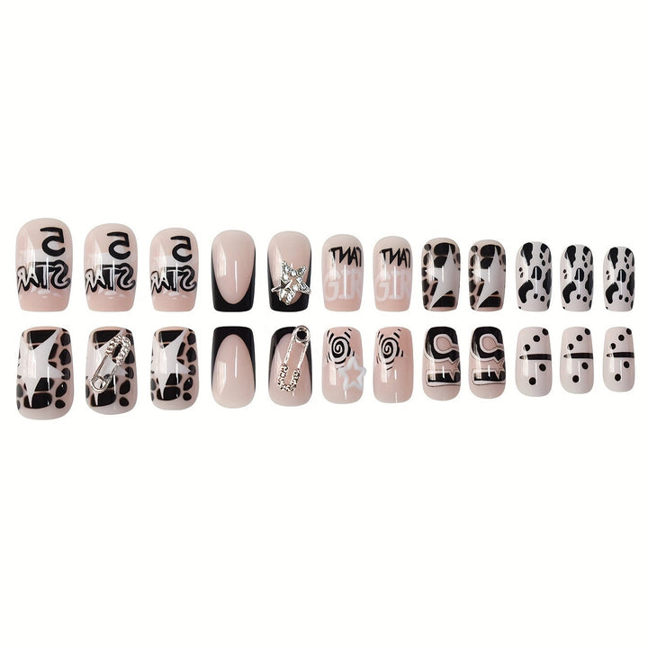 Chic Press-On Nail Set Stornfield