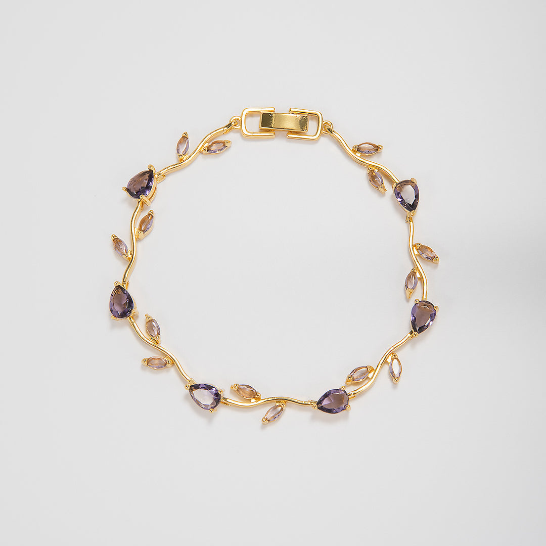 Elegant Floral Design Statement Bracelet Stornfield