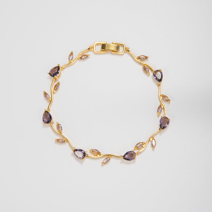 Elegant Floral Design Statement Bracelet Stornfield