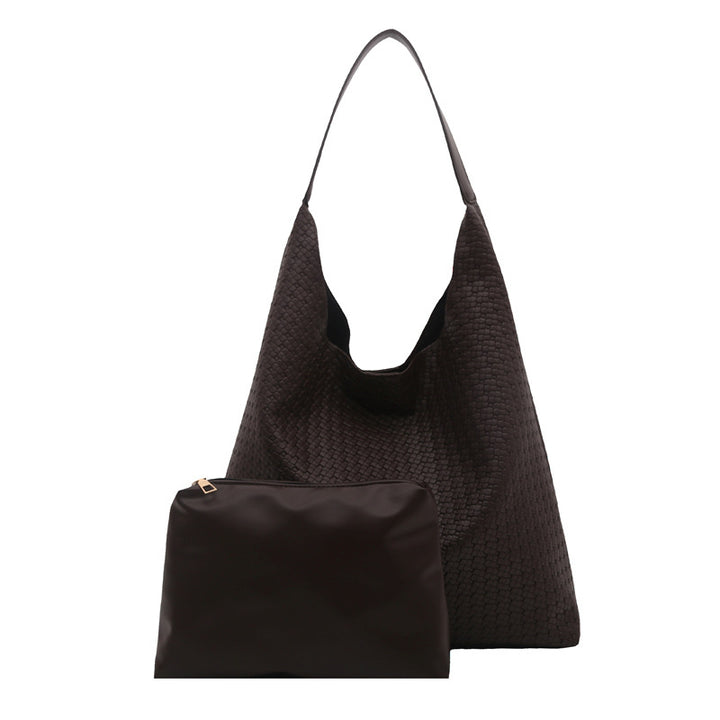WoTextured Fabric Slouchy Tote Bag Stornfield