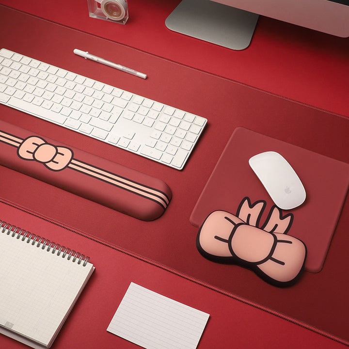 Decorative Bow-Shaped Mouse Pad