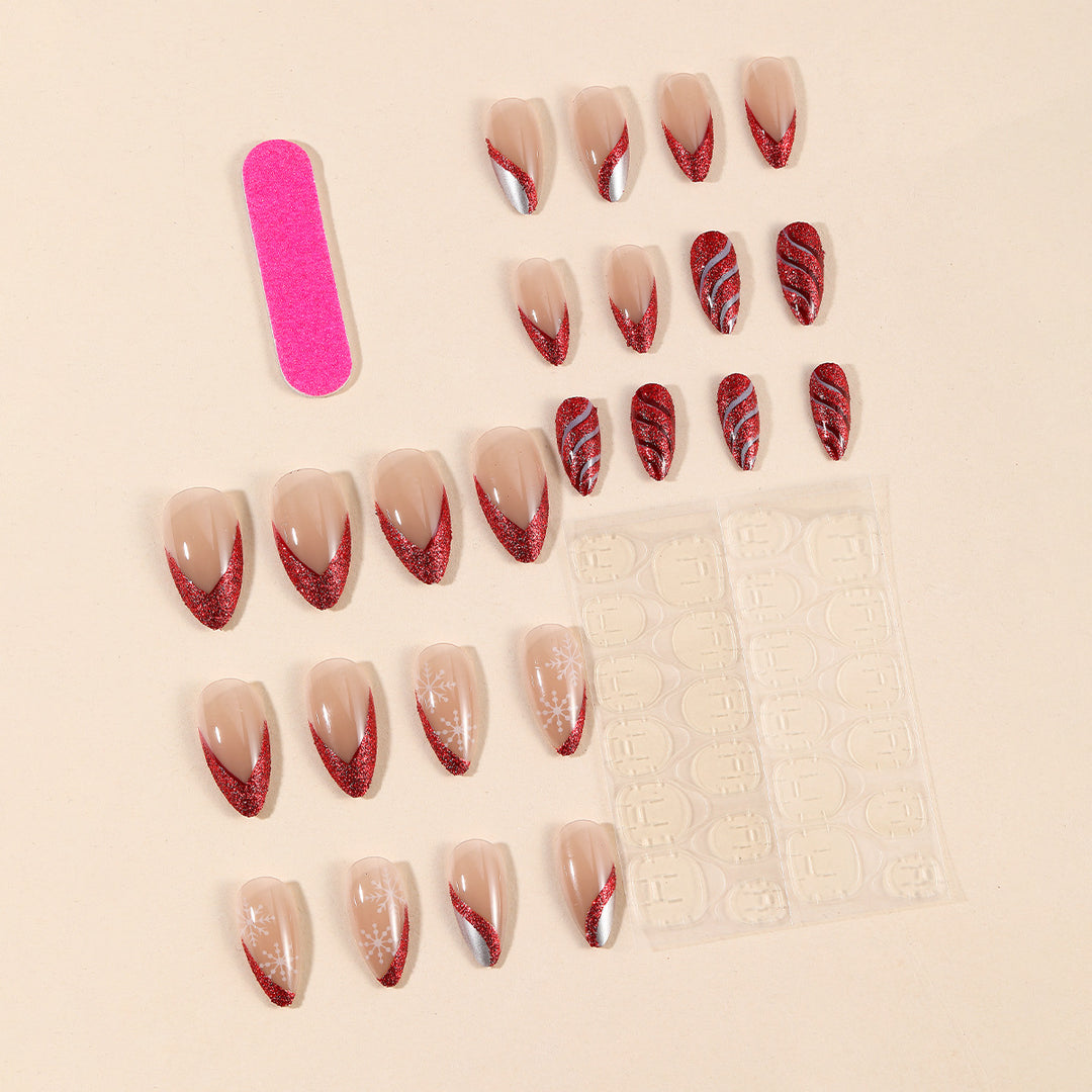 Festive Holiday Themed Nail Art Stornfield