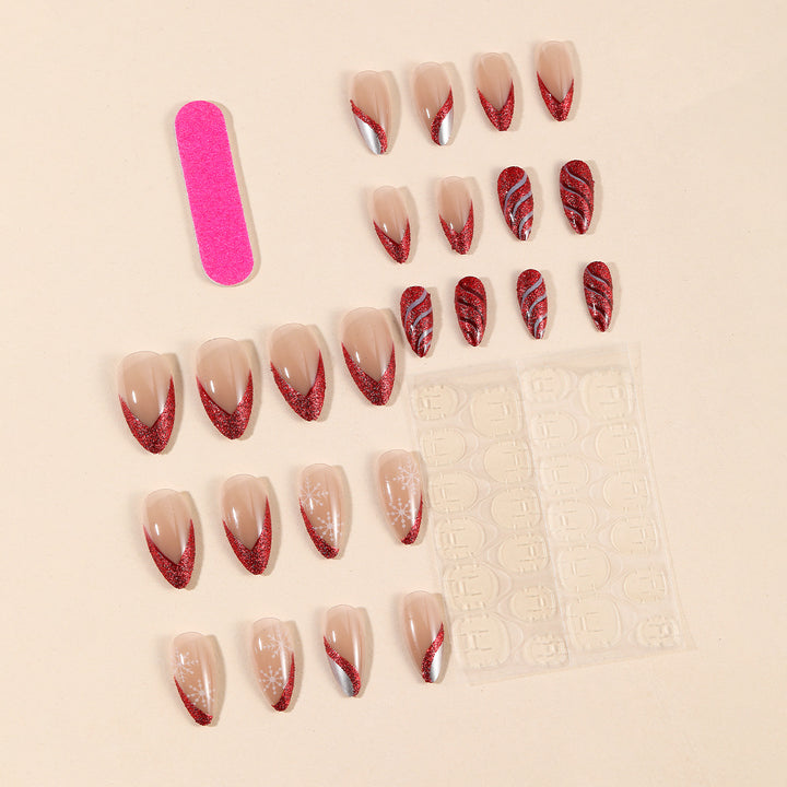 Festive Holiday Themed Nail Art Stornfield