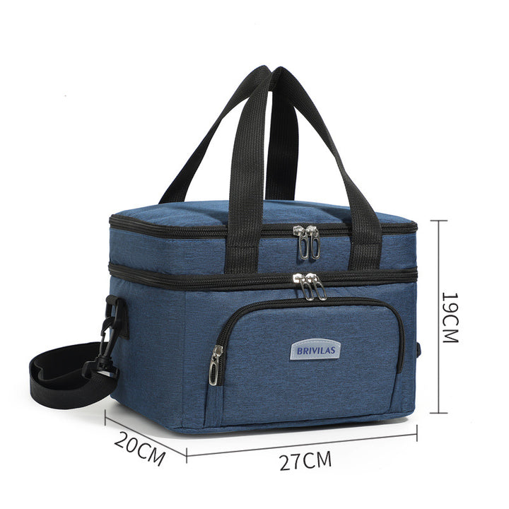 Insulated Multi-Compartment Lunch Carrier Stornfield